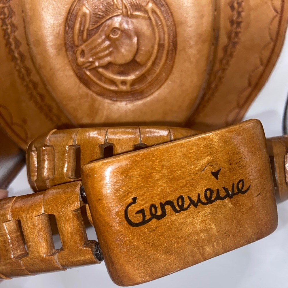 Vintage Wooden Belt